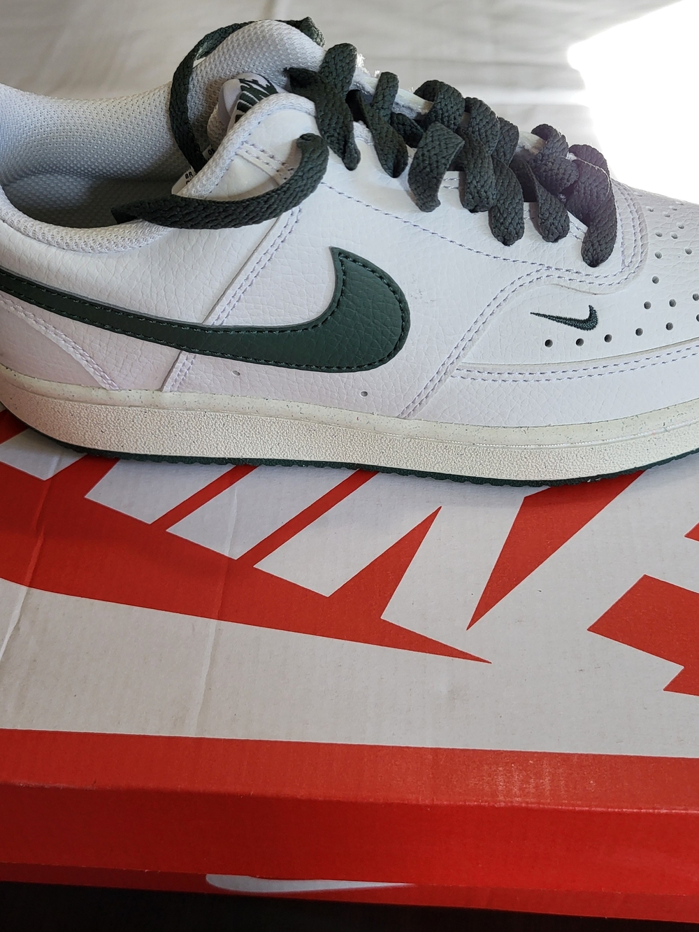 *NEW* Nike Women's Court Vision Next Nature Low White  Size 6 With Box